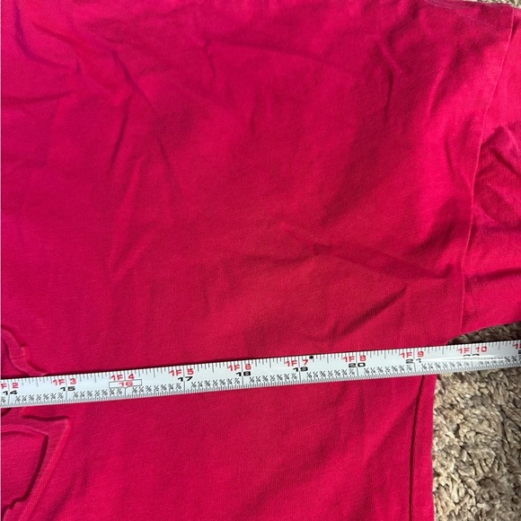 Ted Baker Hot Pink rose floral oversized Tee T-shirt 1 small textured casual - Picture 10 of 14